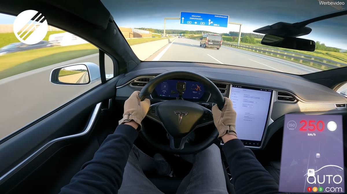 Tesla Model X : le son du silence à 250 km/h